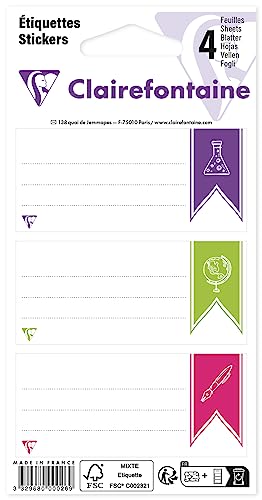 clairefontaine-tulip-paper-tiquettes-adh-sives-assorties-sachet-12 image 8