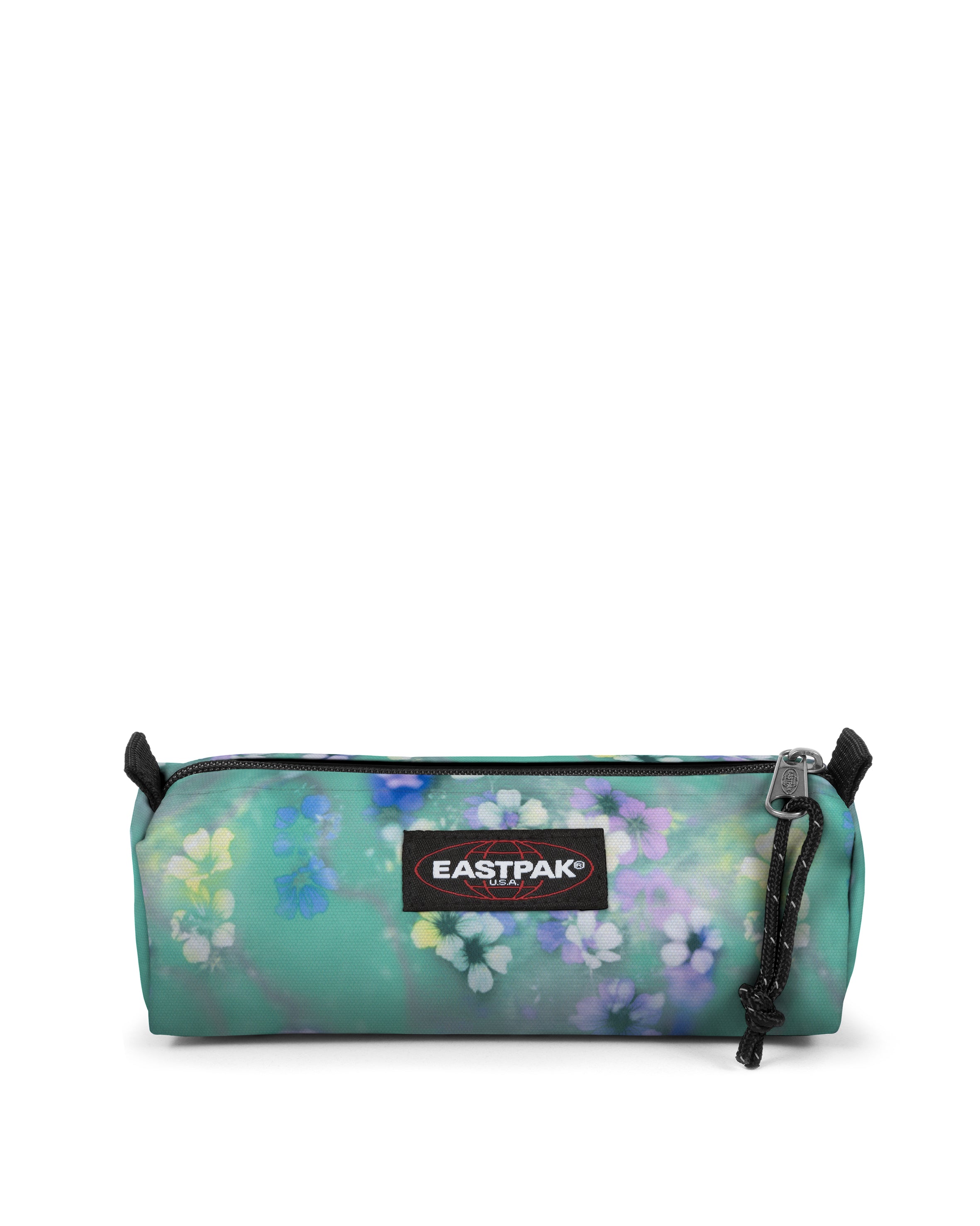 eastpak-benchmark-single-trousse-flora-fade-aqua-petit-d-perlante image 1