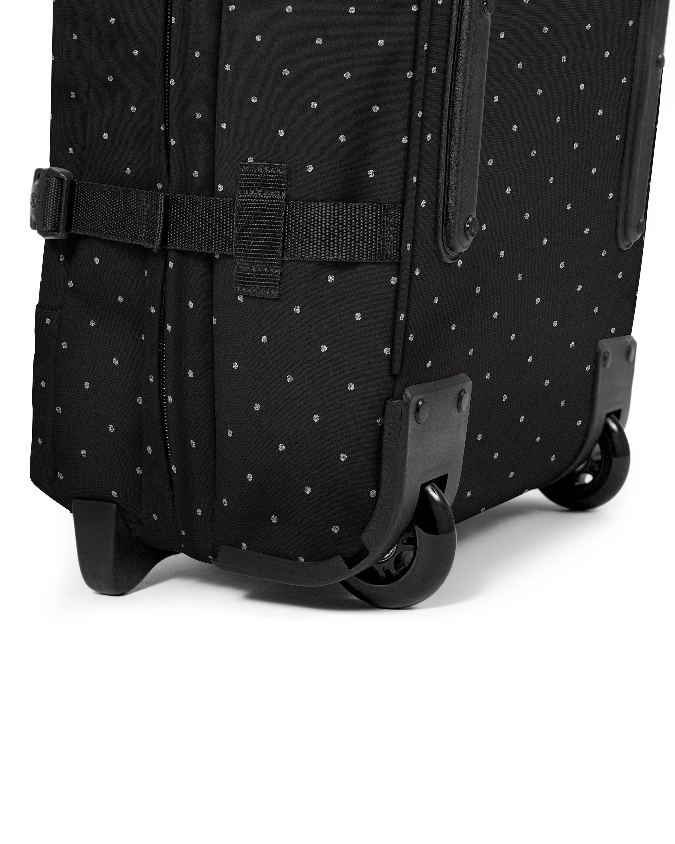 eastpak-tranverz-s-valise-cabine-dots-black-silver-paillettes image 6