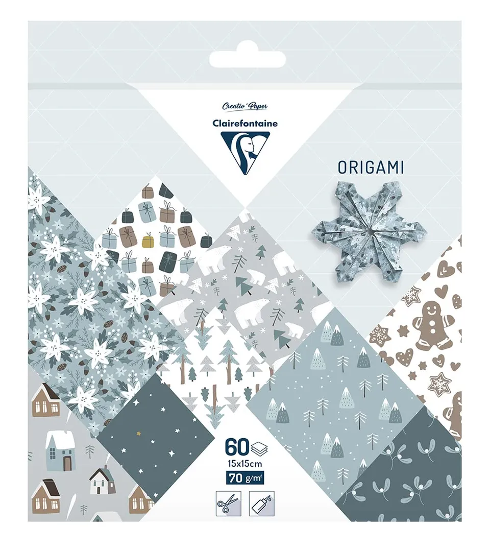 clairefontaine-papier-origami-15x15-60-feuilles-no-l-polaire image 1