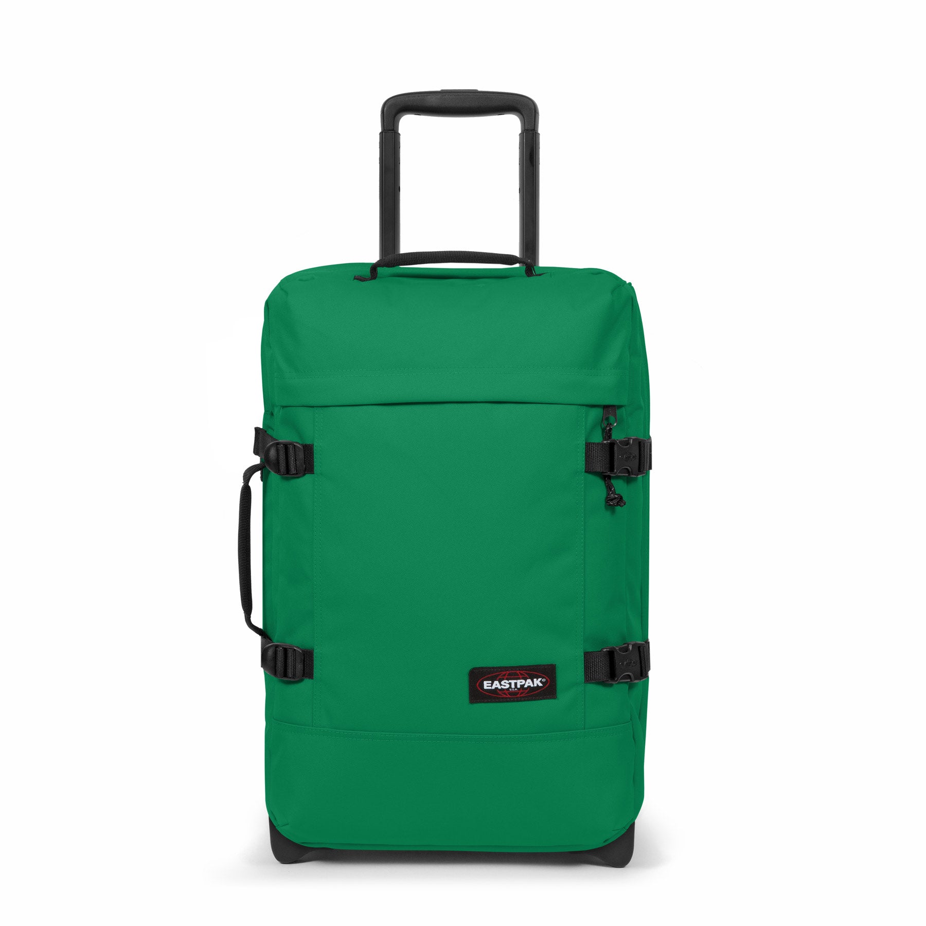 eastpak-tranverz-s-valise-cabine-green-parrot-d-perlante-tsa image 1