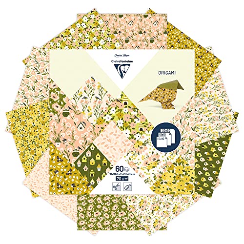 clairefontaine-origami-papier-printemps-60-feuilles-70g image 6