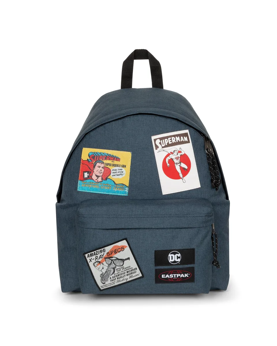 eastpak-padded-pak-r-sac-dos-moyen-superman-patch-dc-comics image 1