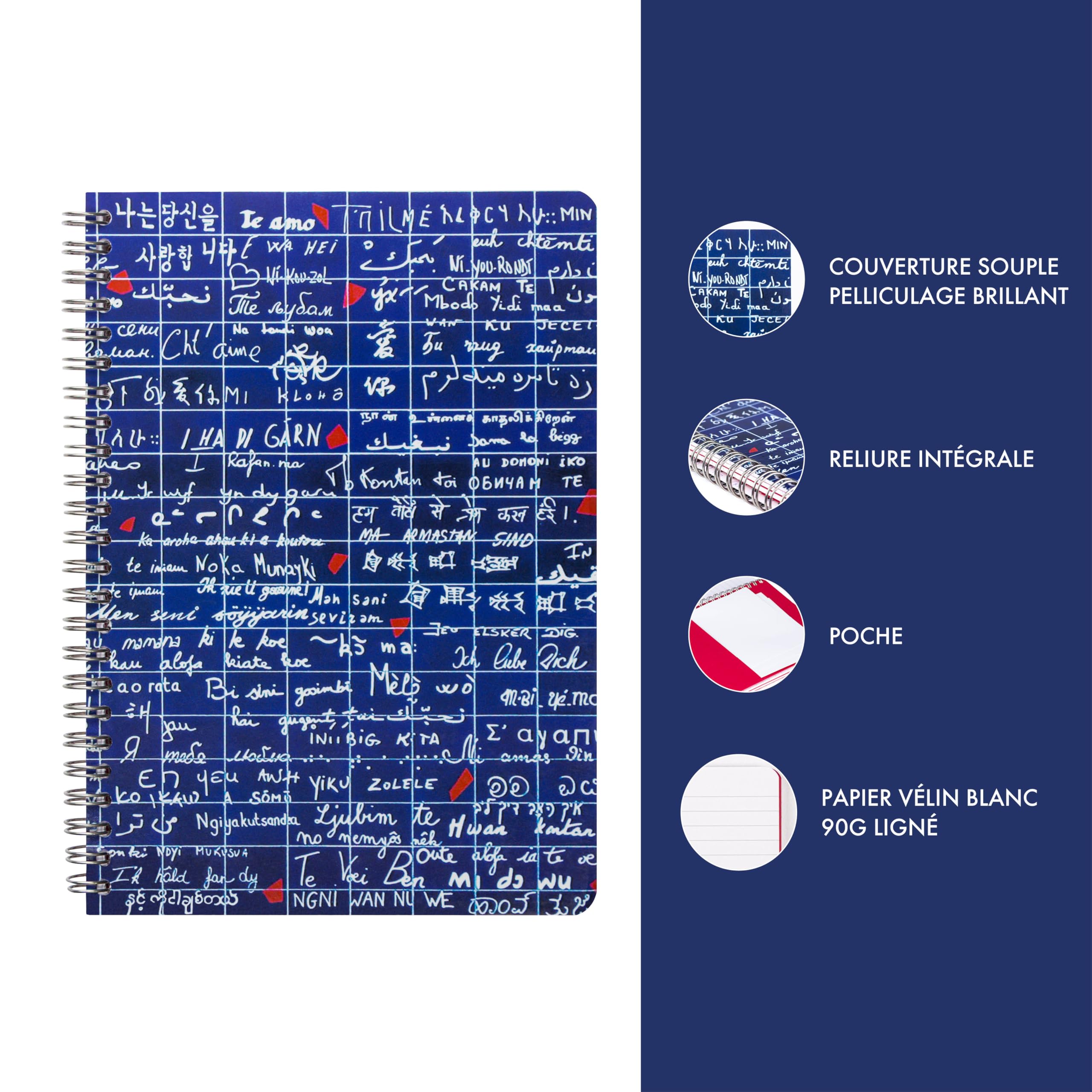 clairefontaine-back-to-basics-carnet-spirale-a5-mur-des-je-t-aime-lign image 3