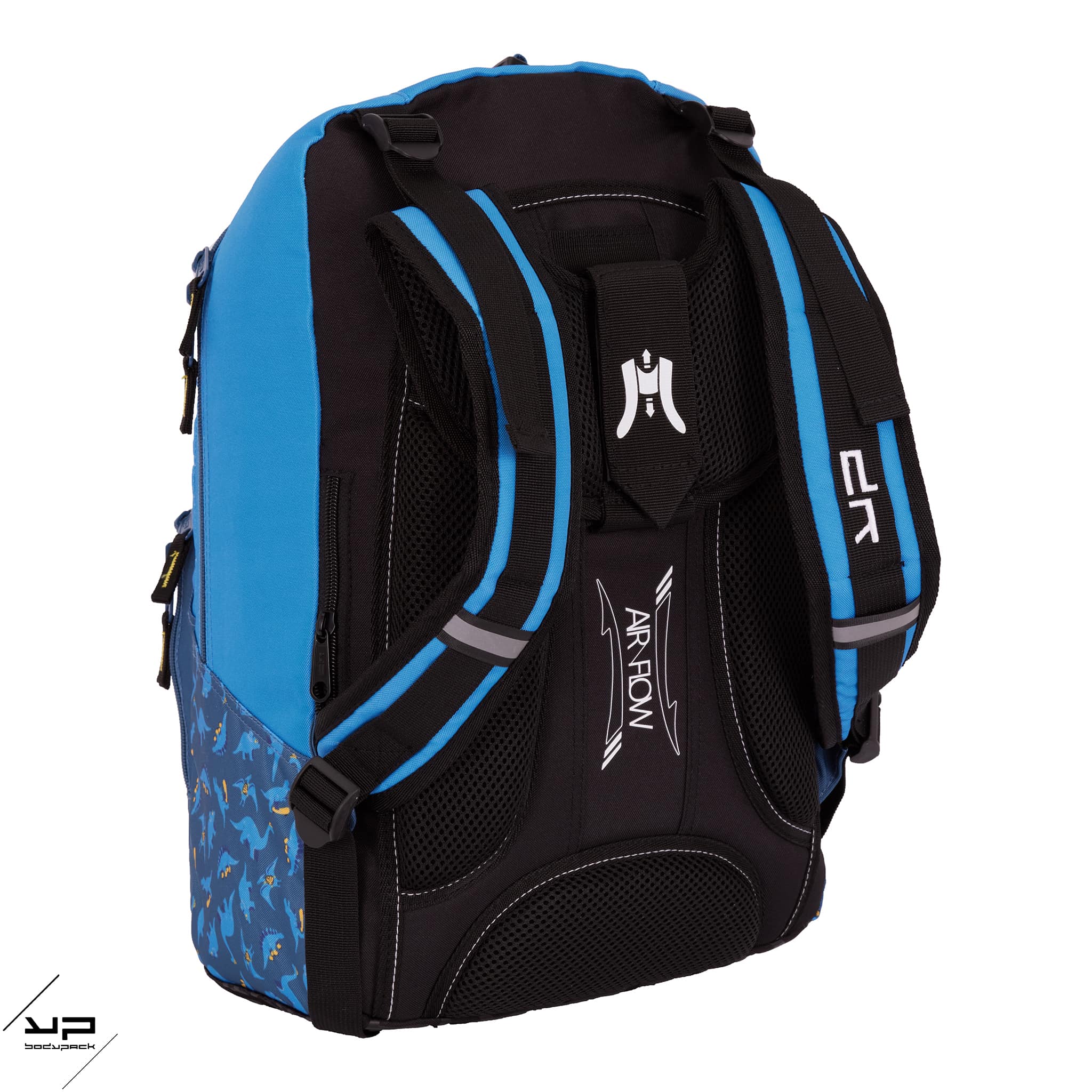 bodypack-dino-bleu-sac-dos-1-compartiment-recycl-coll-ge image 3