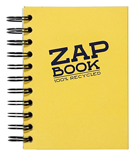 clairefontaine-zap-book-carnet-dessin-a6-160-feuilles image 6