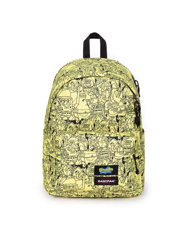 eastpak-day-office-sac-dos-all-over-yellow-bob-ponge image 1