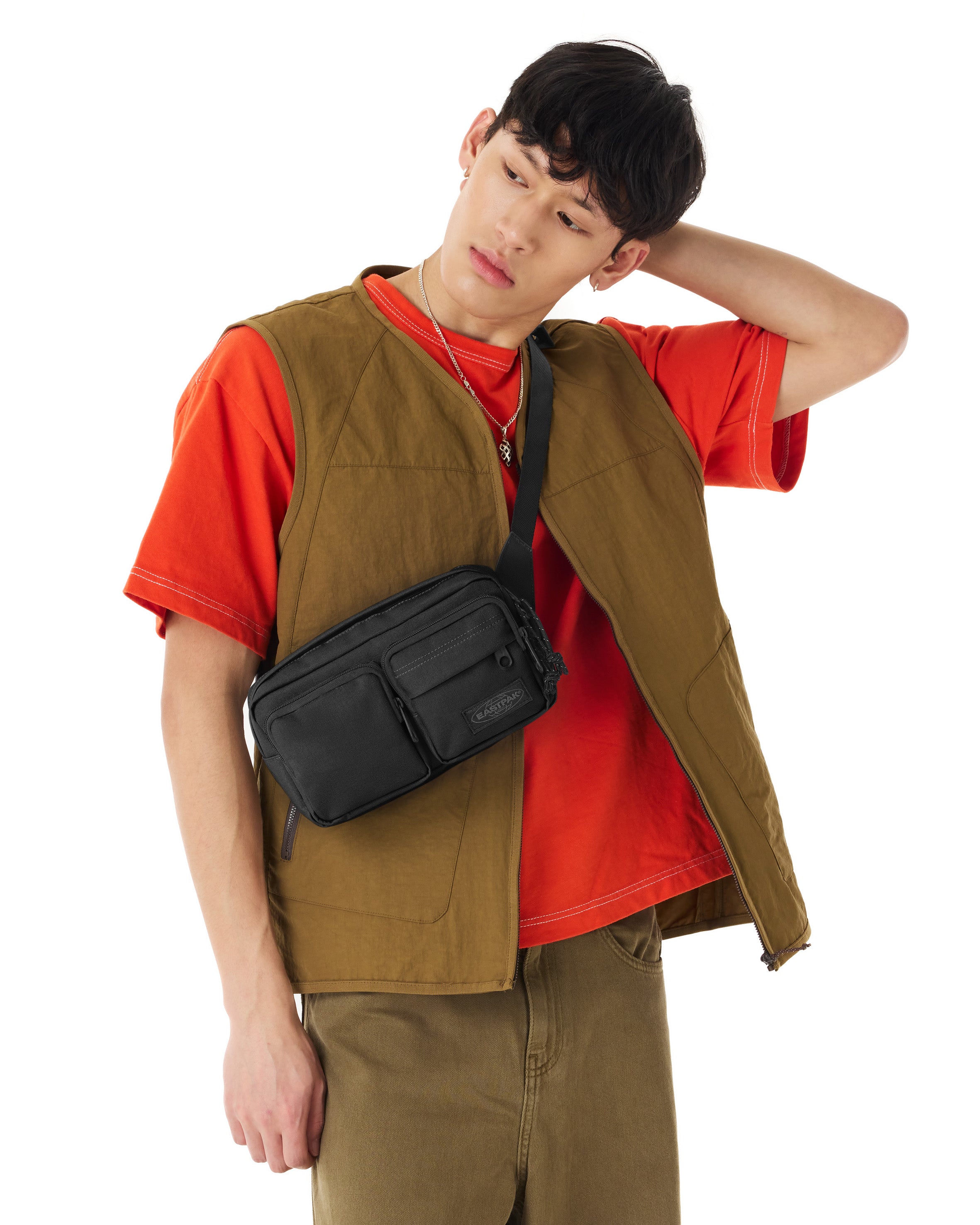 eastpak-dbl-crossbody-sac-bandouli-re-black-petit-polyester image 5