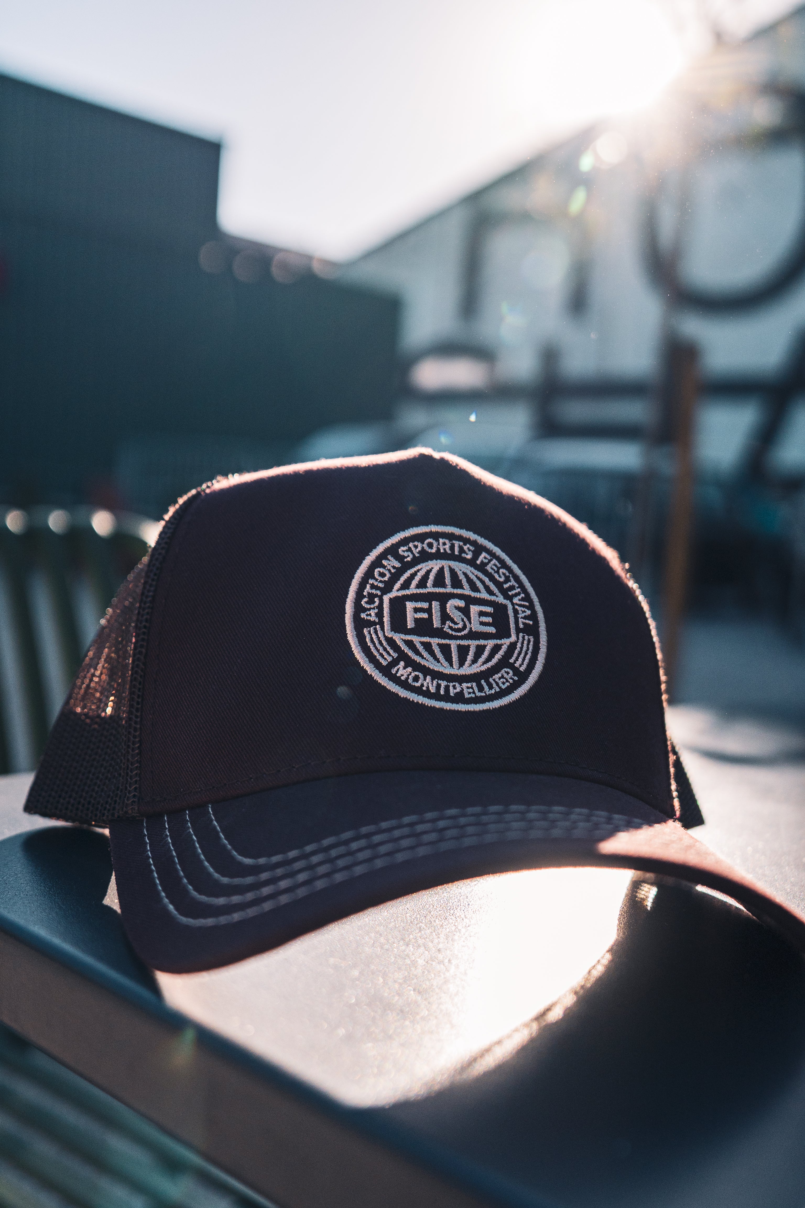 fise-casquette-burgundy-bordeaux-logo-ajustable image 2