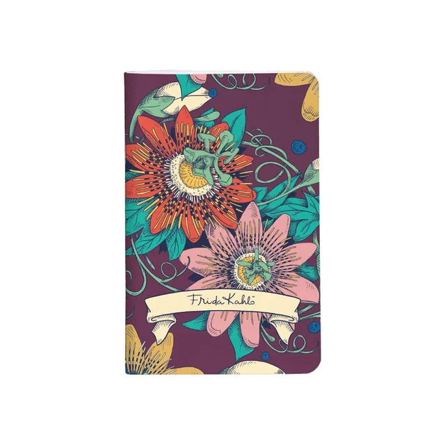 clairefontaine-frida-kahlo-116210c-carnet-7-5x12-cm-uni-floral image 1
