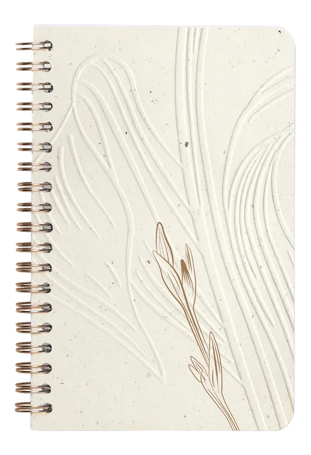 clairefontaine-tulip-paper-carnet-spirale-11x17-cm-pointill-s image 1