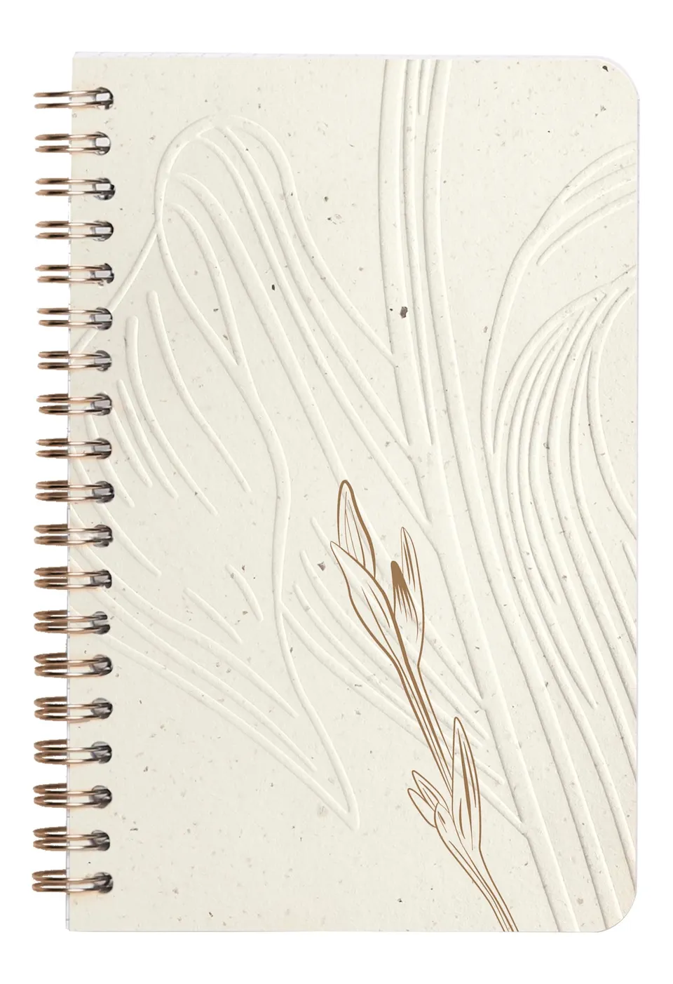 clairefontaine-tulip-paper-carnet-spirale-11x17-cm-pointill-s image 1