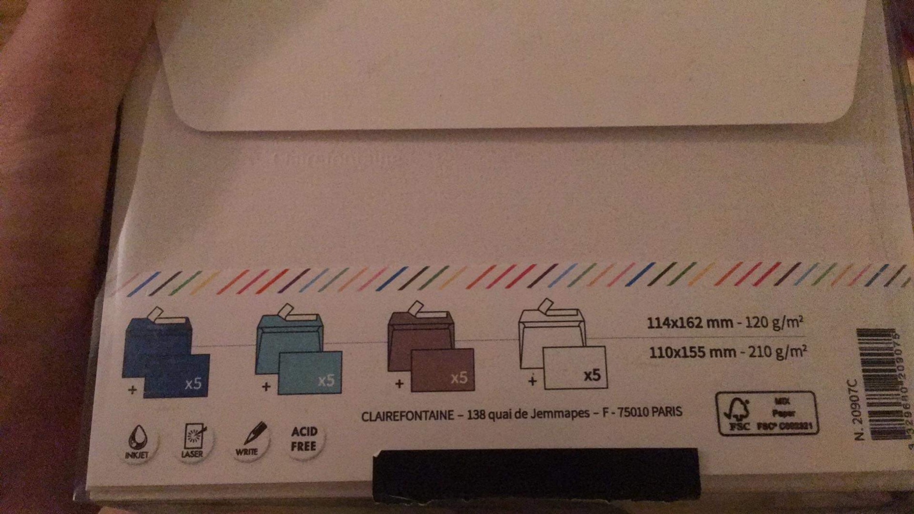 Couleurs douces