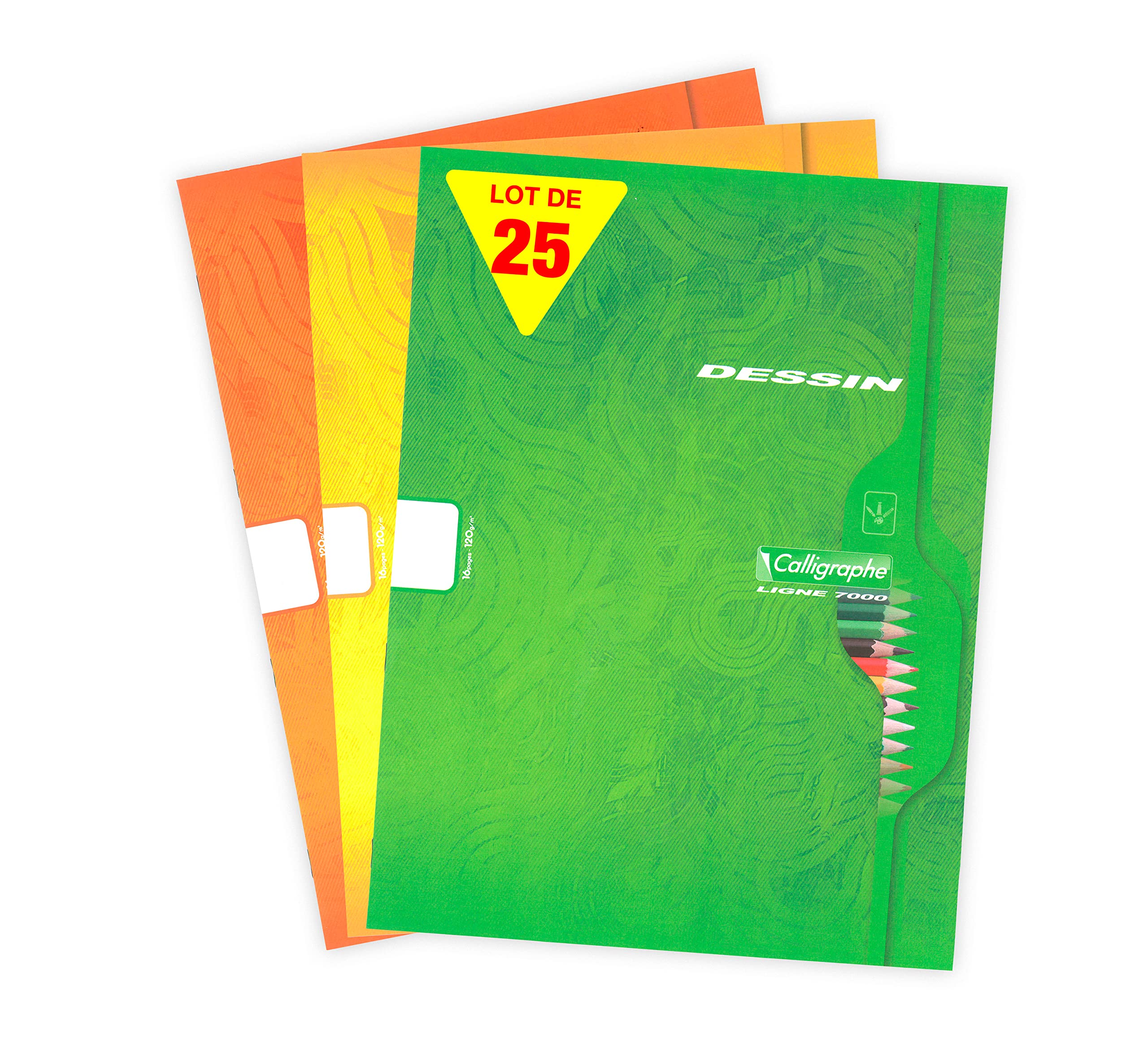 calligraphe-7554c-cahier-dessin-24x32-48-pages-unies-120g image 6