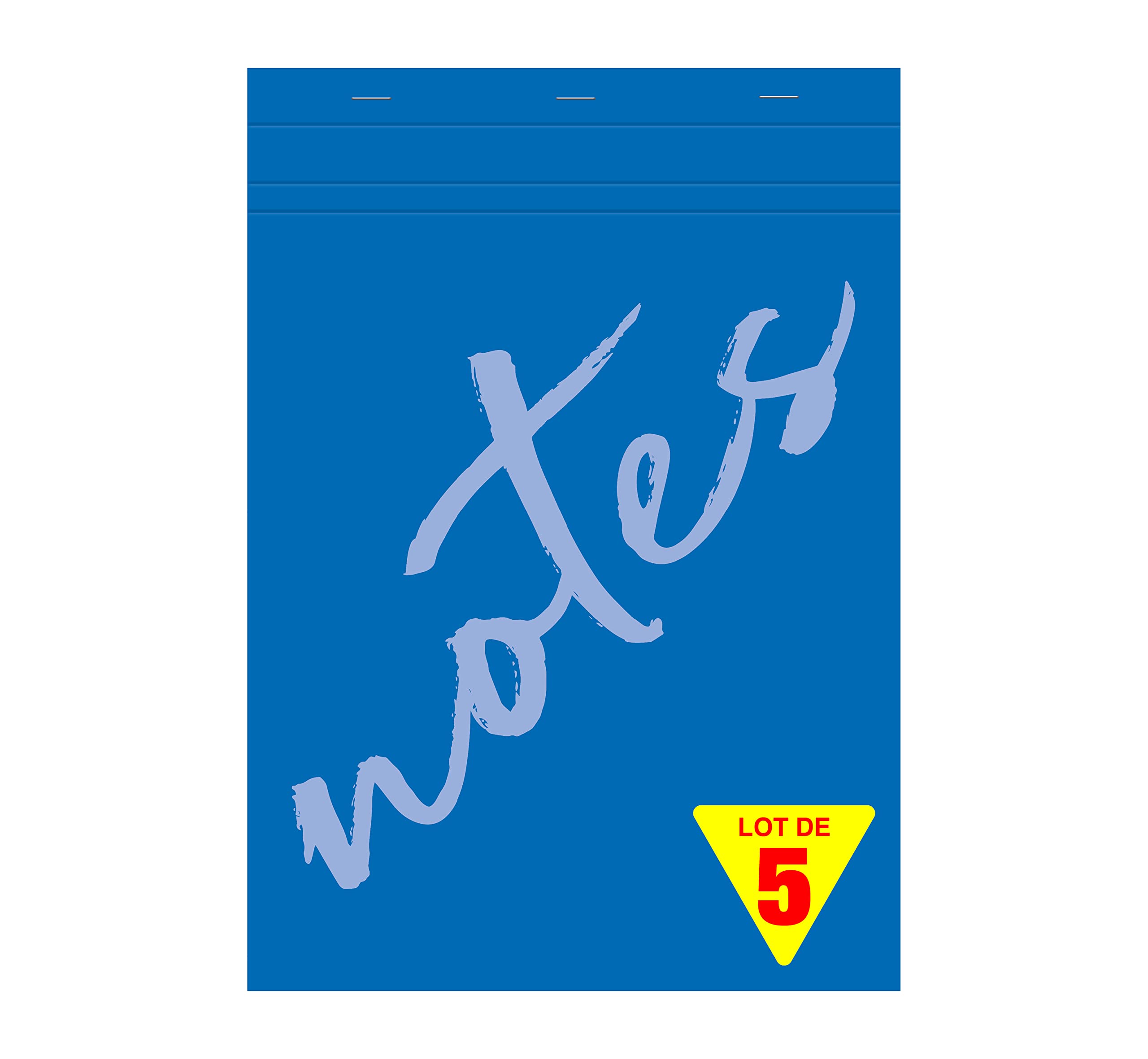 calligraphe-bloc-notes-a6-100-feuilles-petits-carreaux-bleu image 6