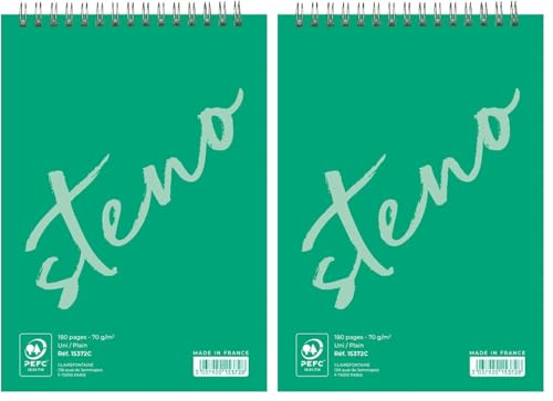 calligraphe-15372c-bloc-st-no-a5-vert-uni-70g-90-feuilles image 6