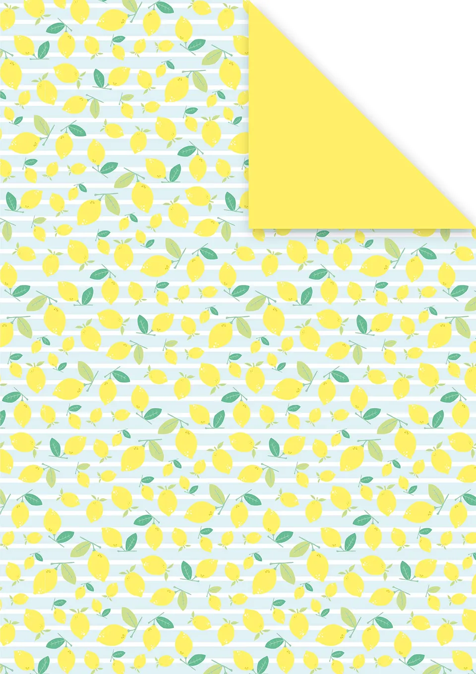 clairefontaine-tulip-papier-d-coratif-a4-fra-cheur-citron-5-x25-160g image 1