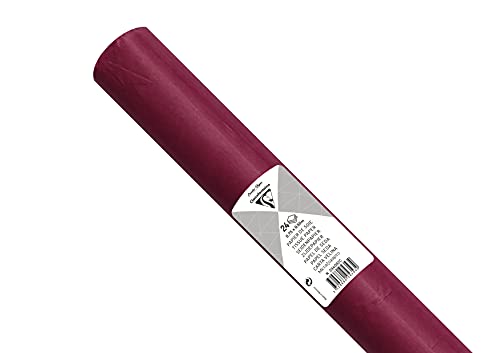 clairefontaine-tulip-papier-de-soie-bordeaux-24-feuilles-50x75 image 5