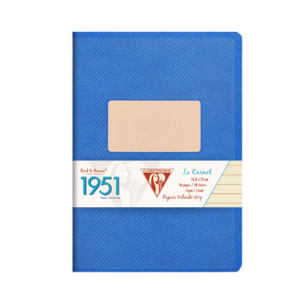 clairefontaine-1951-cahier-agraf-a5-96p-lign-framboise image 4