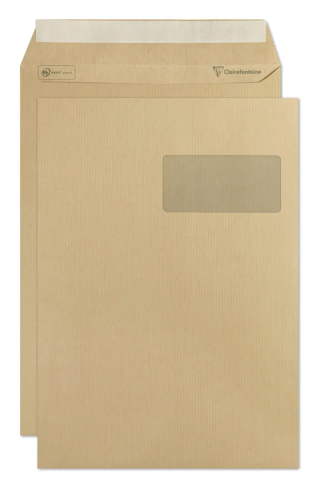 clairefontaine-tulip-10350c-pochettes-kraft-c4-250-pcs image 1