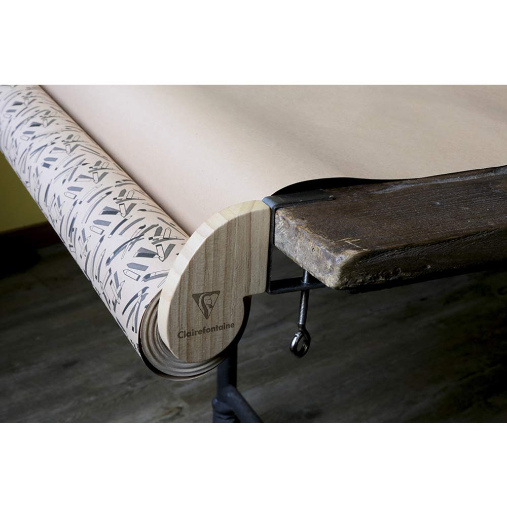 clairefontaine-200609c-d-rouleur-papier-cadeau-bois-ajustable image 6