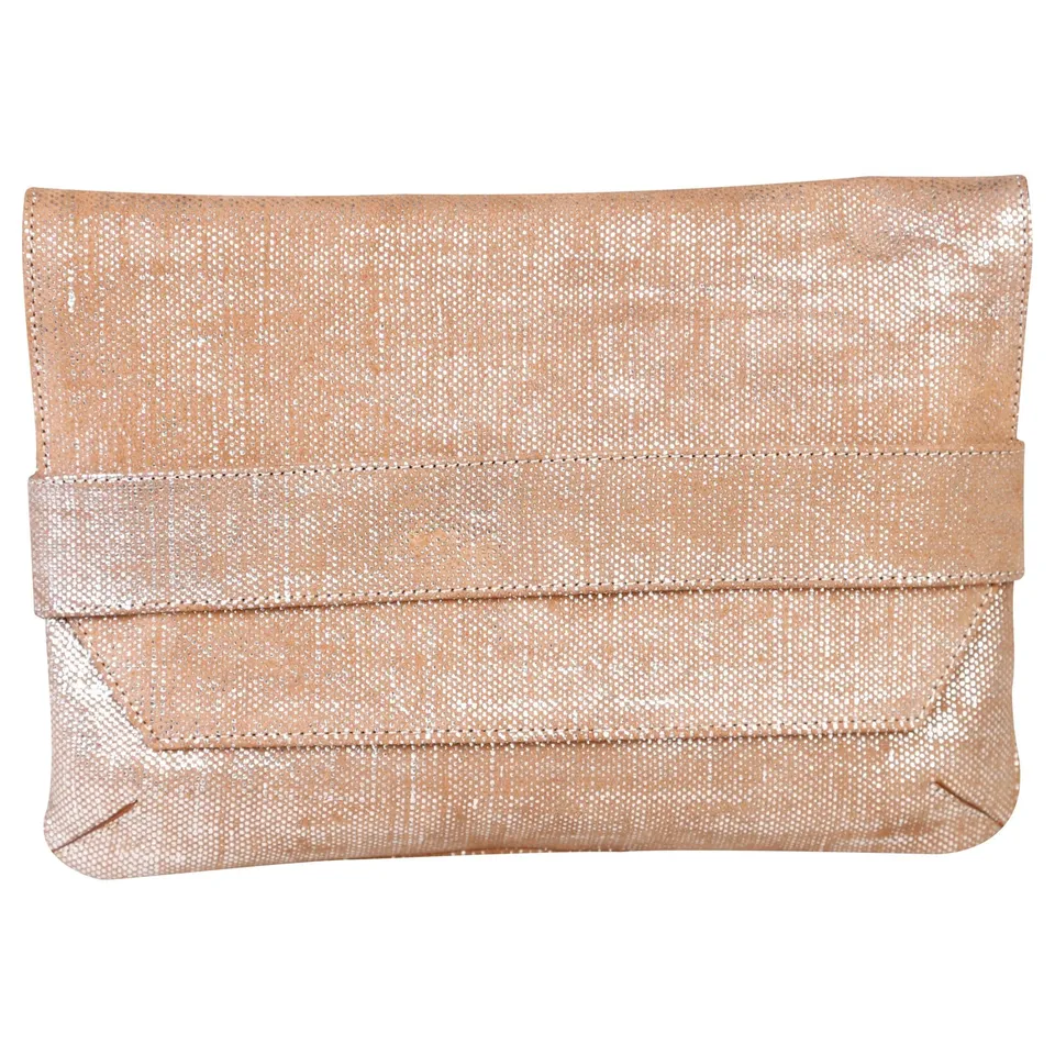 clairefontaine-age-bag-410059c-pochette-cuir-argent-iris image 1