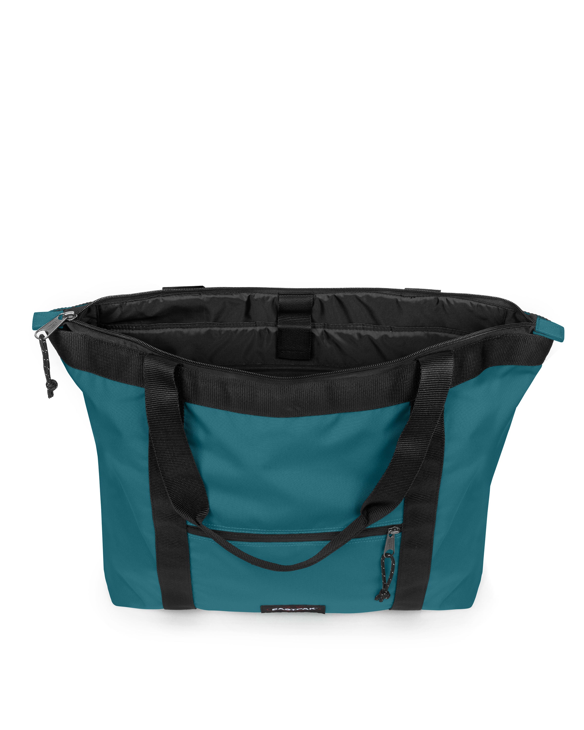 eastpak-travel-tote-sac-cabas-jade-teal-grand-deperlant image 2