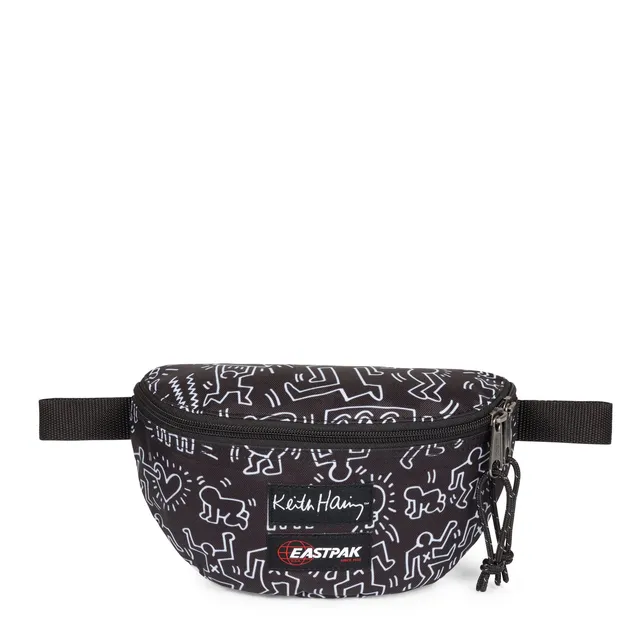 eastpak-springer-sac-banane-keith-haring-black-petit image 1