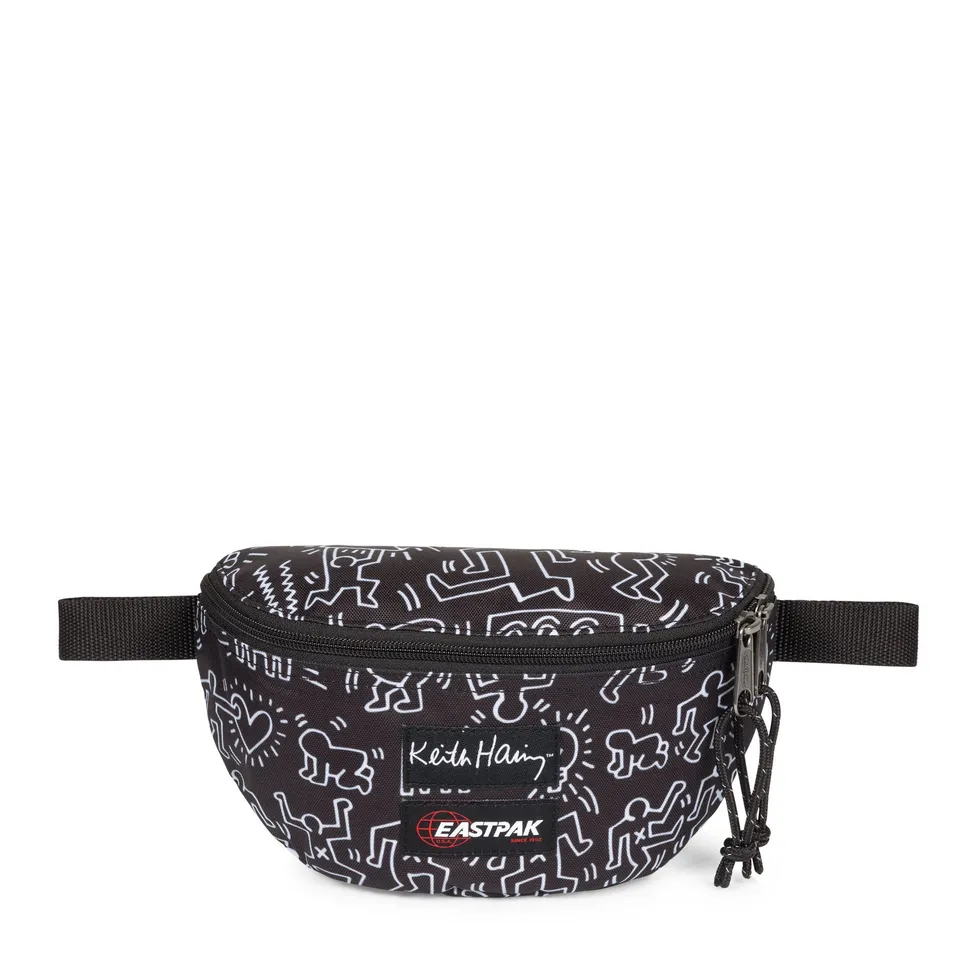 eastpak-springer-sac-banane-keith-haring-black-petit image 1