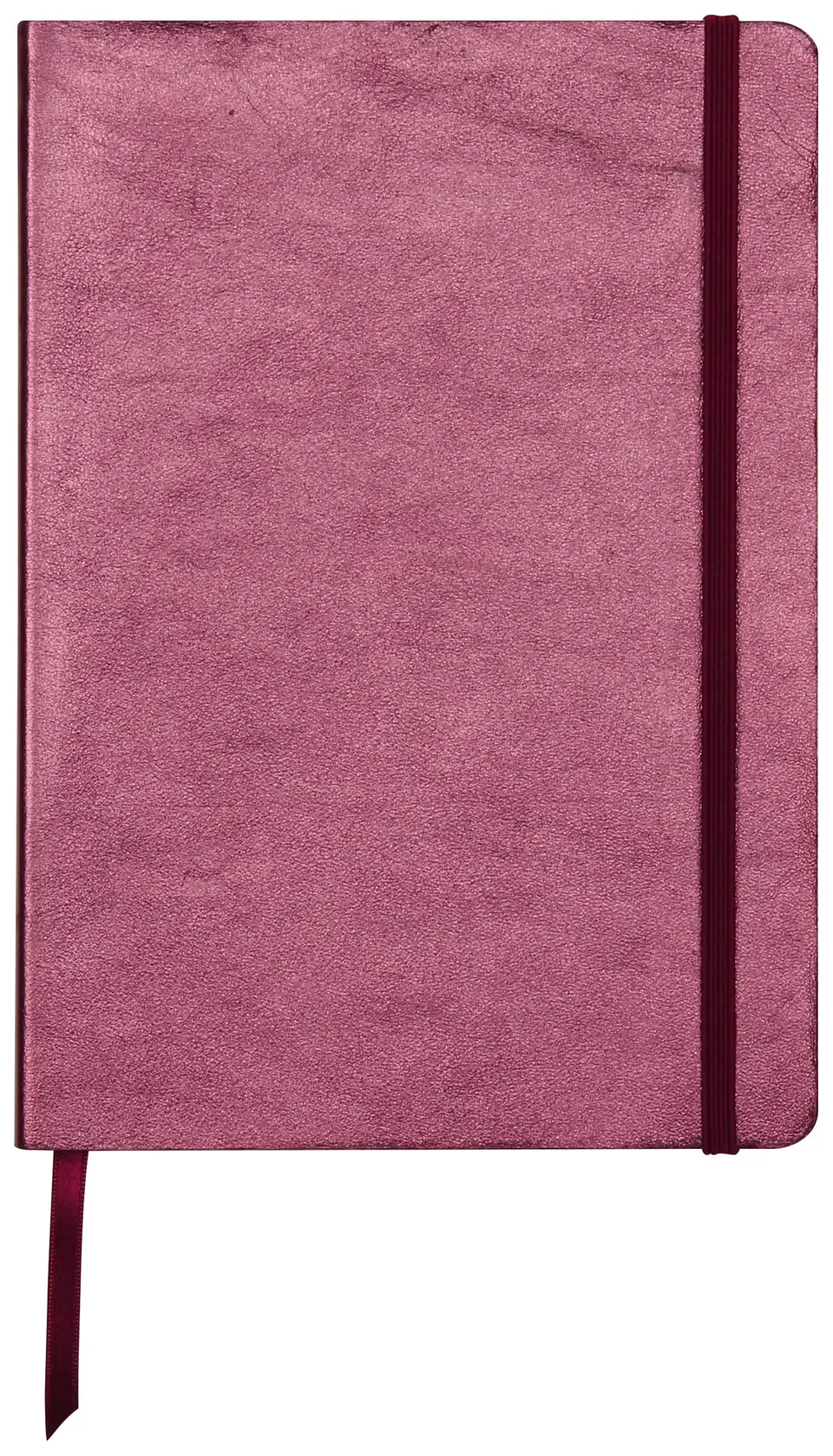 clairefontaine-age-bag-400093c-carnet-a5-cuir-cerise-lign image 1