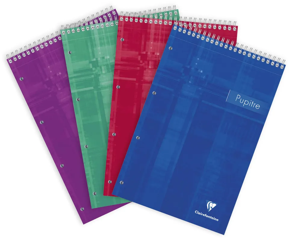 clairefontaine-back-to-basics-86155c-bloc-spirale-a4-lign-90-g image 1