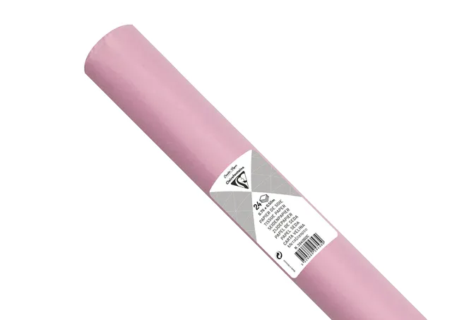 clairefontaine-tulip-394060c-papier-soie-rose-moyen-24-feuilles image 1