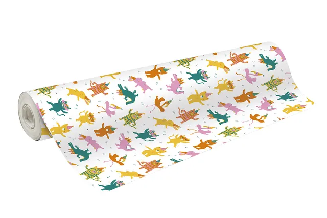 clairefontaine-excellia-bobine-papier-cadeau-animaux-rigolos-50x0-70m image 1