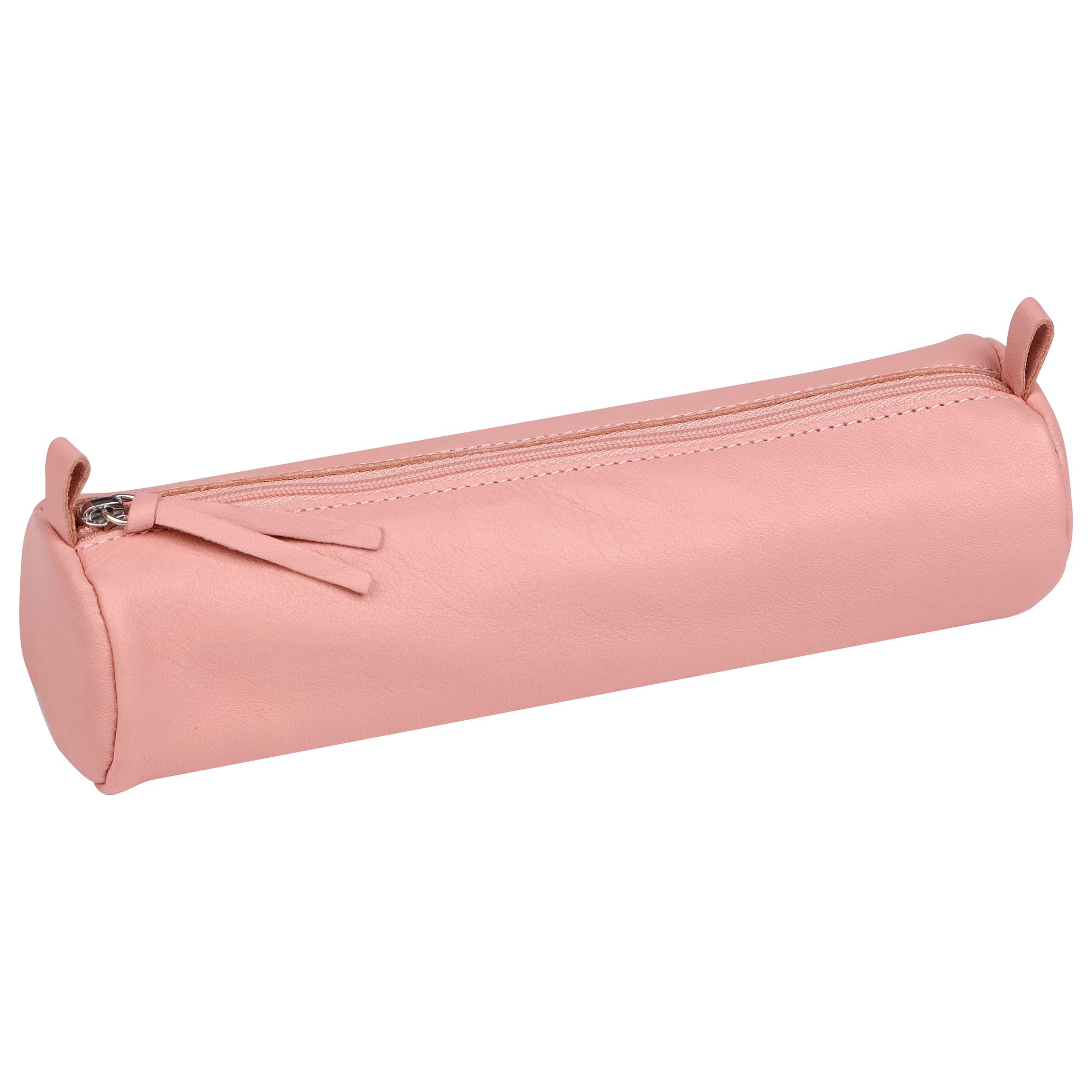 clairefontaine-age-bag-8713c-trousse-ronde-cuir-fuchsia-22-cm image 7