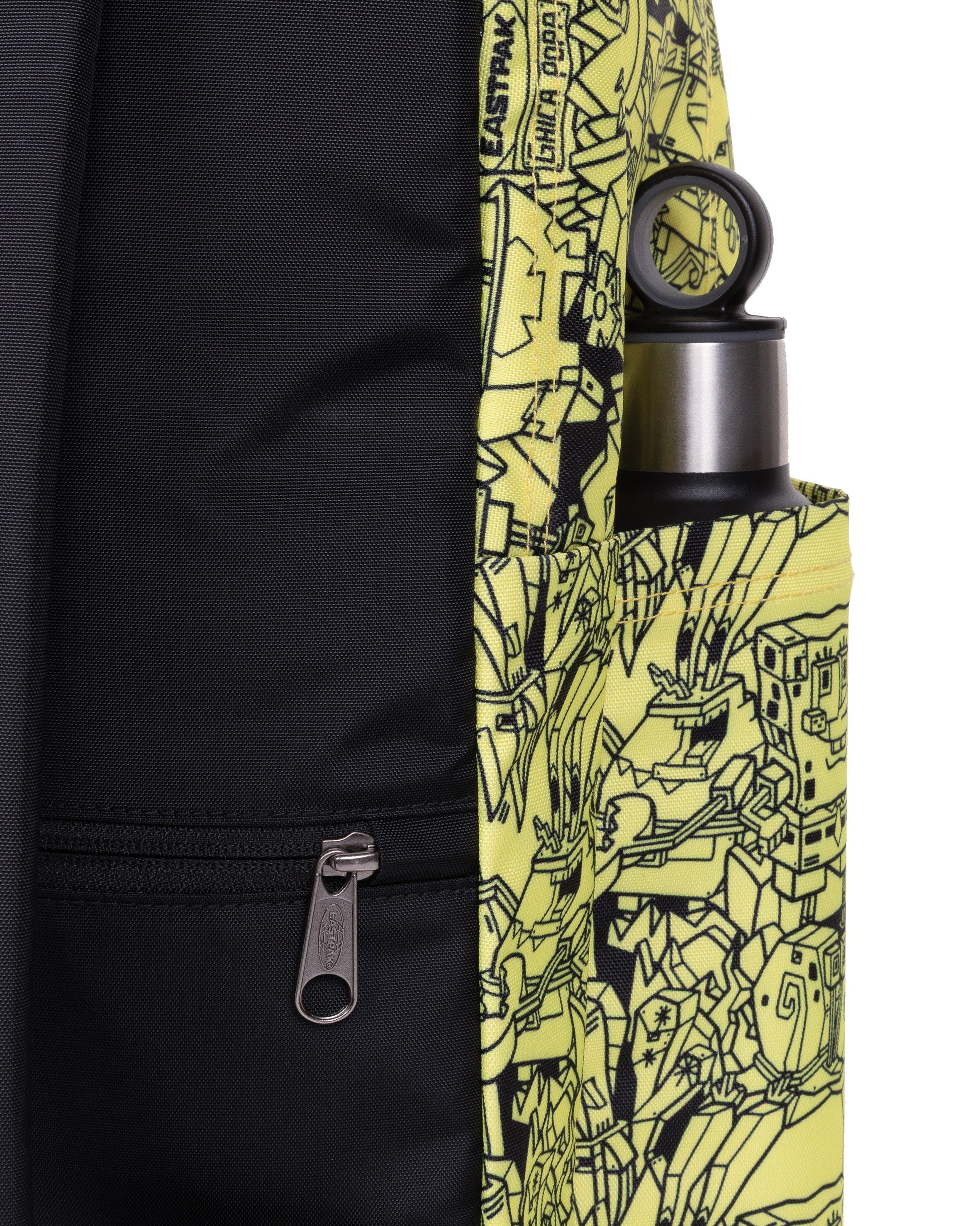 eastpak-day-office-sac-dos-all-over-yellow-bob-ponge image 5