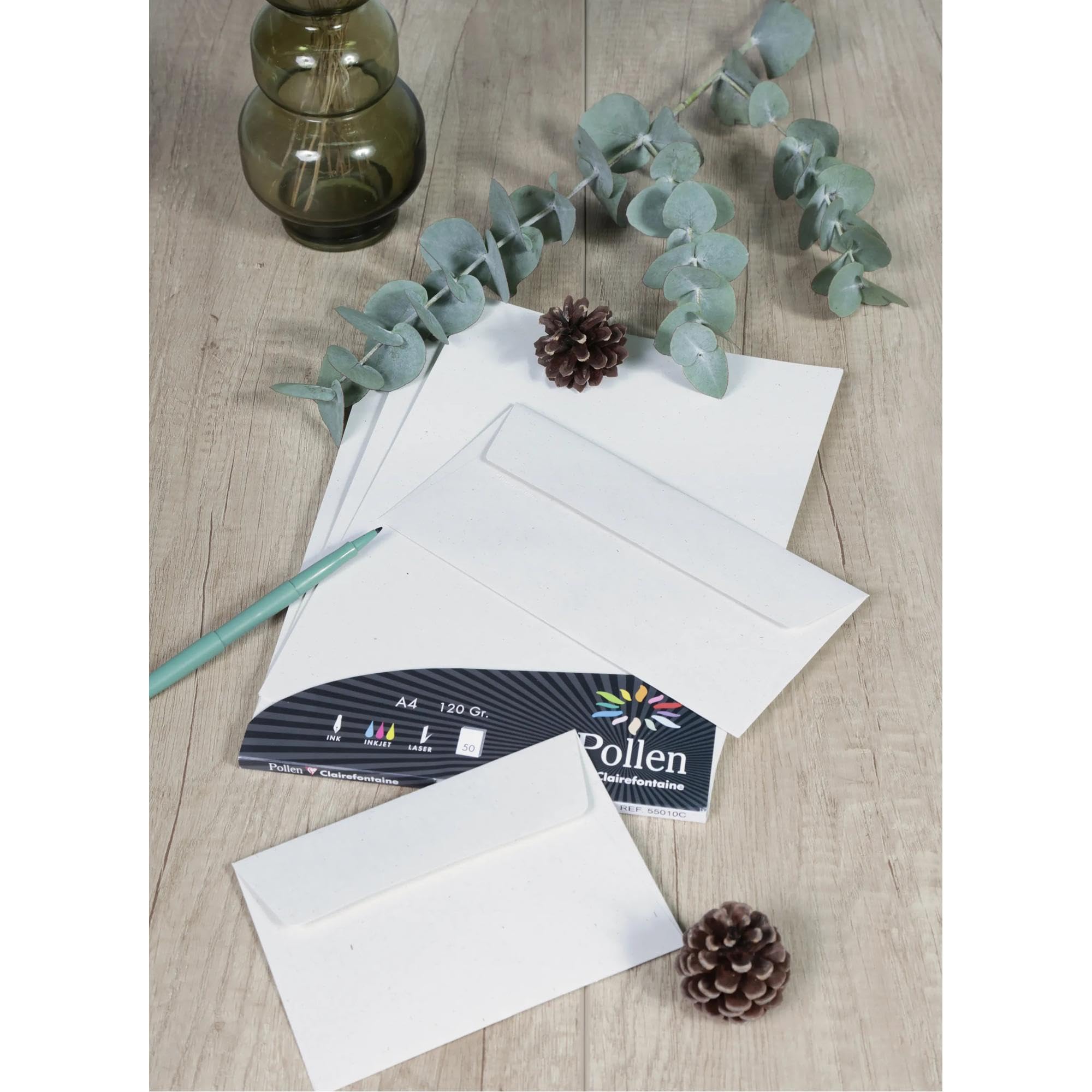 clairefontaine-pollen-natura-20-enveloppes-c6-120g-recycl image 6