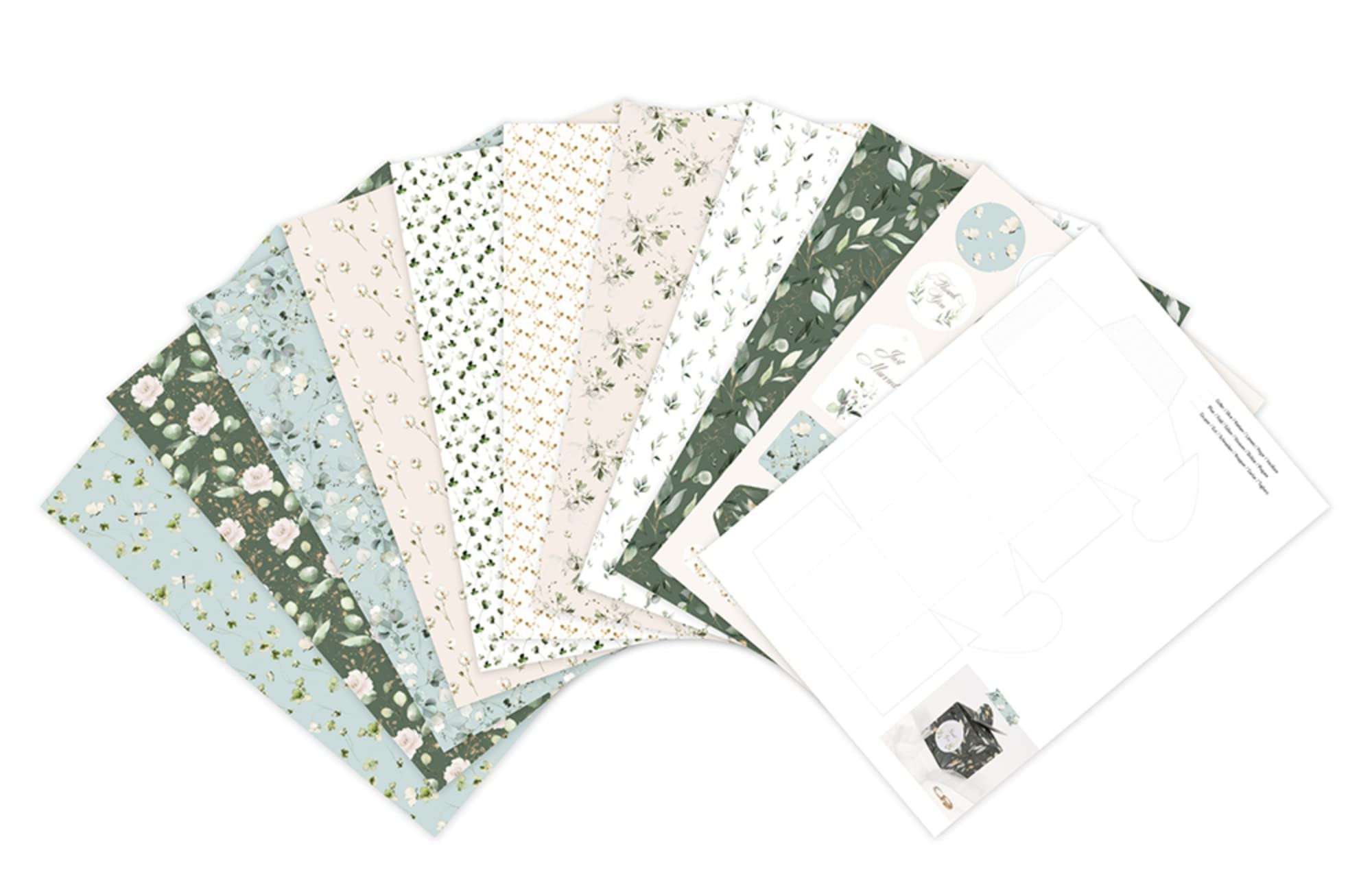 clairefontaine-tulip-paper-bloc-20-feuilles-a4-160g-romantique image 2