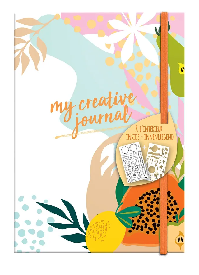 clairefontaine-1951-carnet-a5-fruity-mood-208-pages-pois image 1