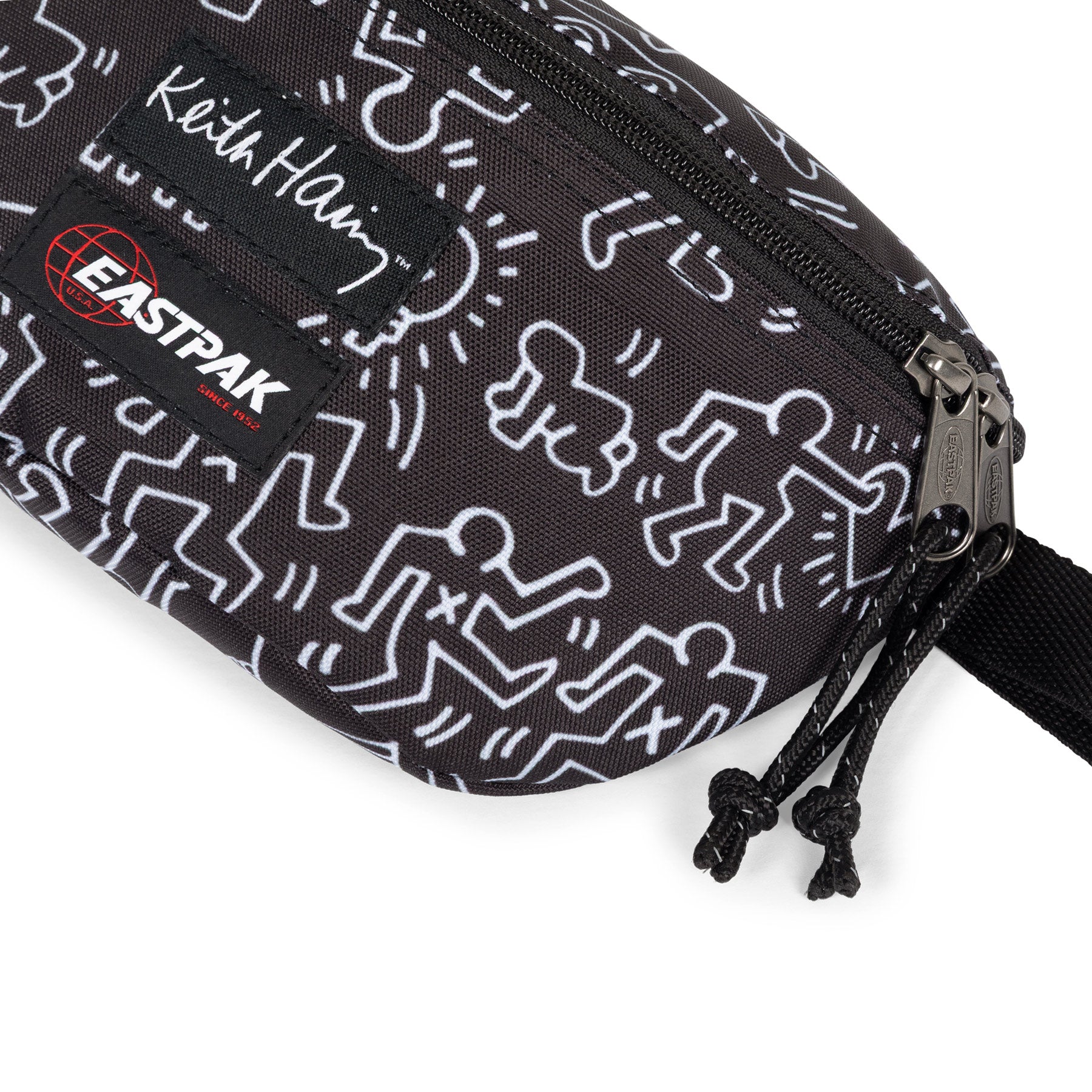 eastpak-springer-sac-banane-keith-haring-black-petit image 4
