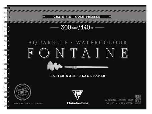 clairefontaine-painton-album-spirale-noir-19x26-300g-12f image 8