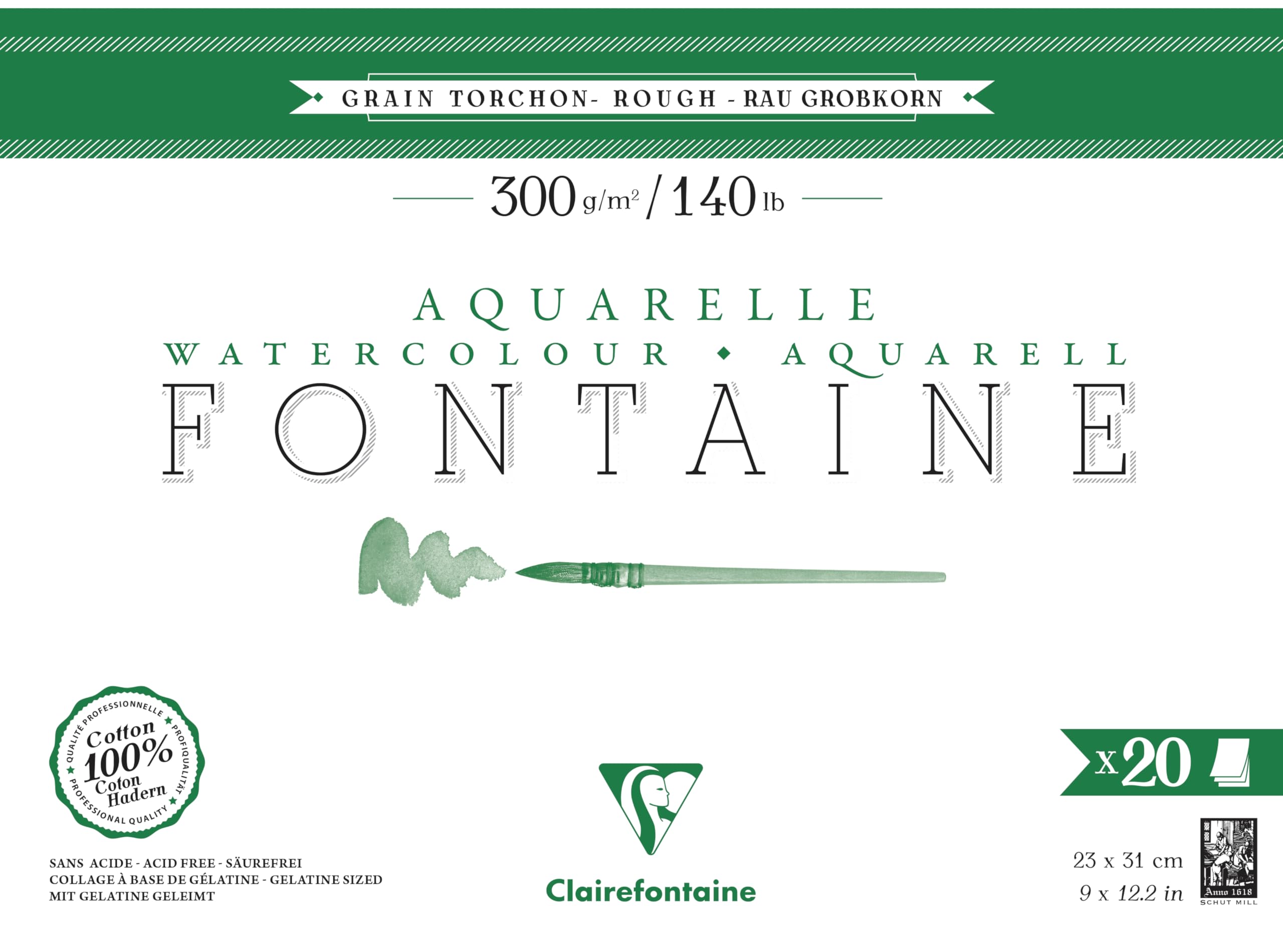 clairefontaine-fontaine-bloc-aquarelle-36x48-torchon-300g-coton image 5