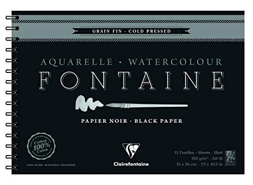 clairefontaine-painton-album-spirale-noir-19x26-300g-12f image 5