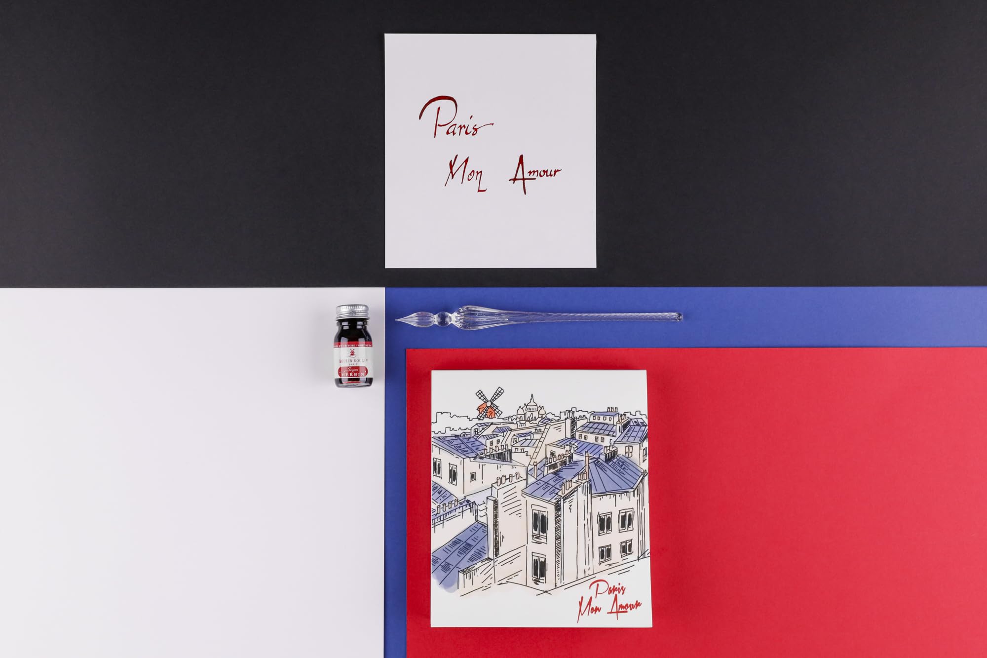 clairefontaine-moulin-rouge-812449c-coffret-calligraphie-plume-verre-encre image 4