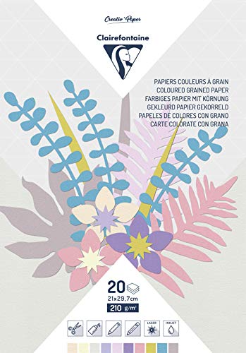 clairefontaine-painton-bloc-20-feuilles-pastel-a4-210g image 2