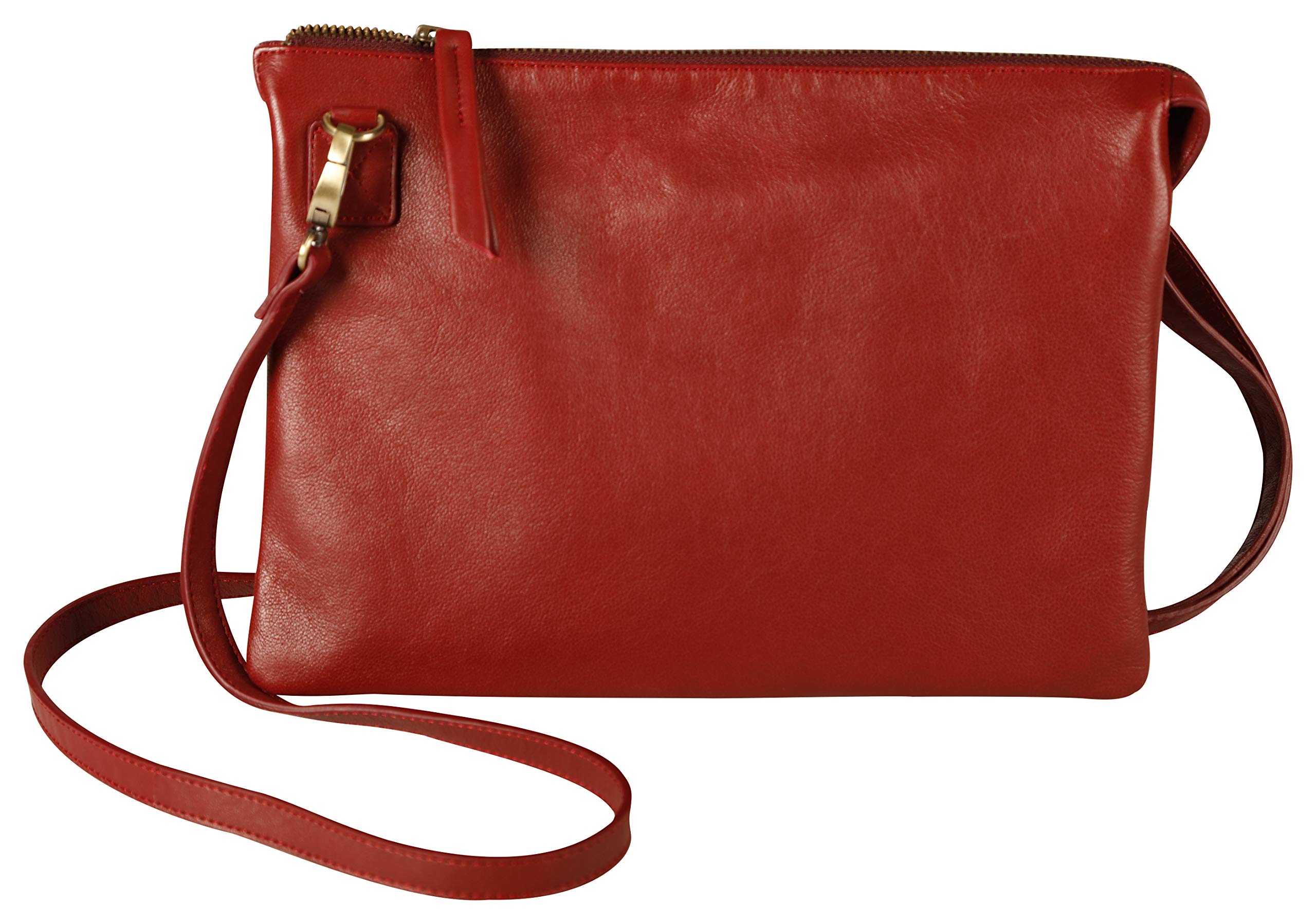 clairefontaine-age-bag-410076c-sac-cuir-rouge-27-cm-agneau image 3