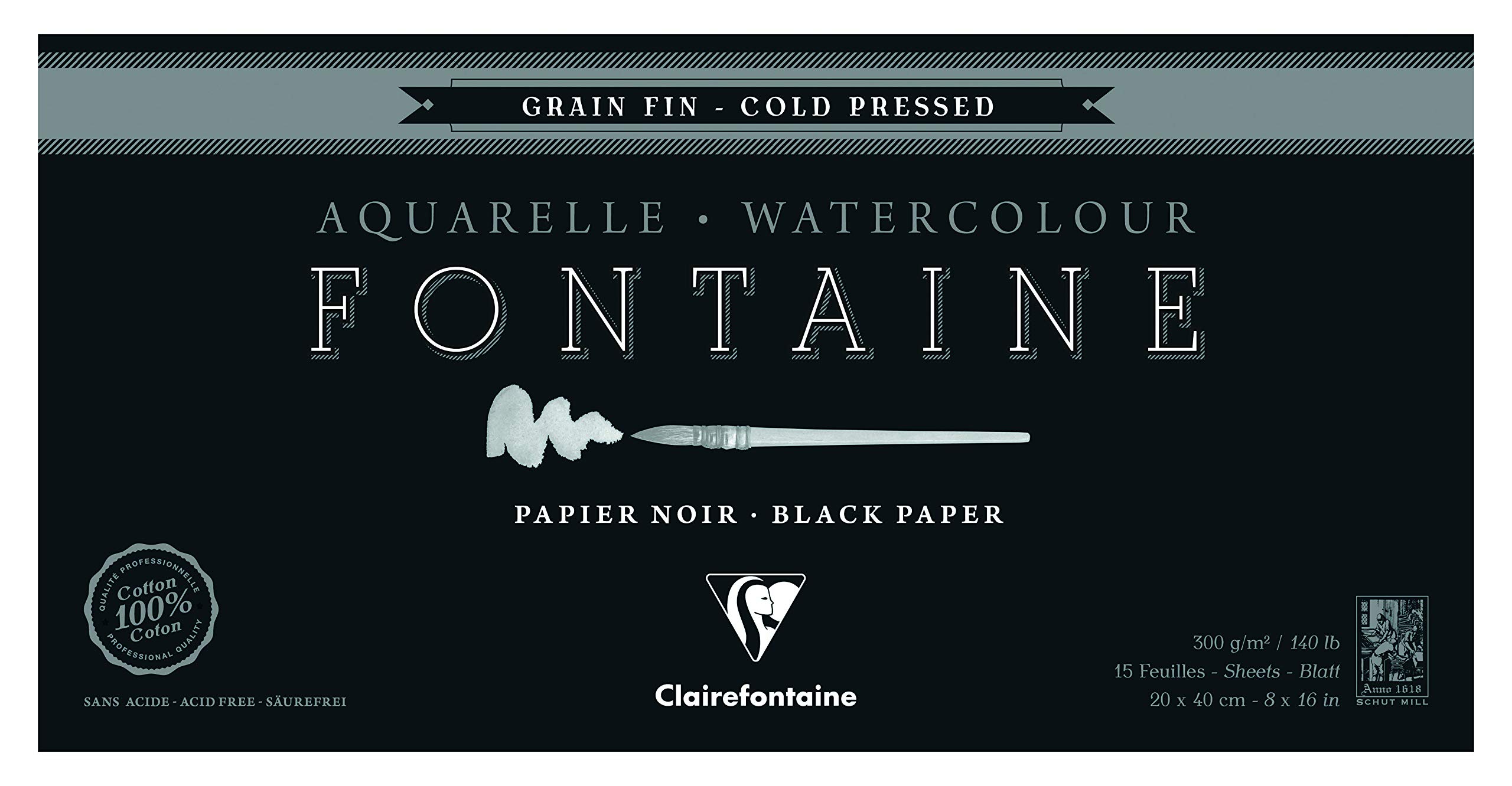 clairefontaine-painton-975302c-bloc-aquarelle-noir-18x26-cm-300g image 5