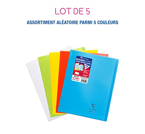 clairefontaine-koverbook-cahier-24x32-lot-de-5-grands-carreaux image 8