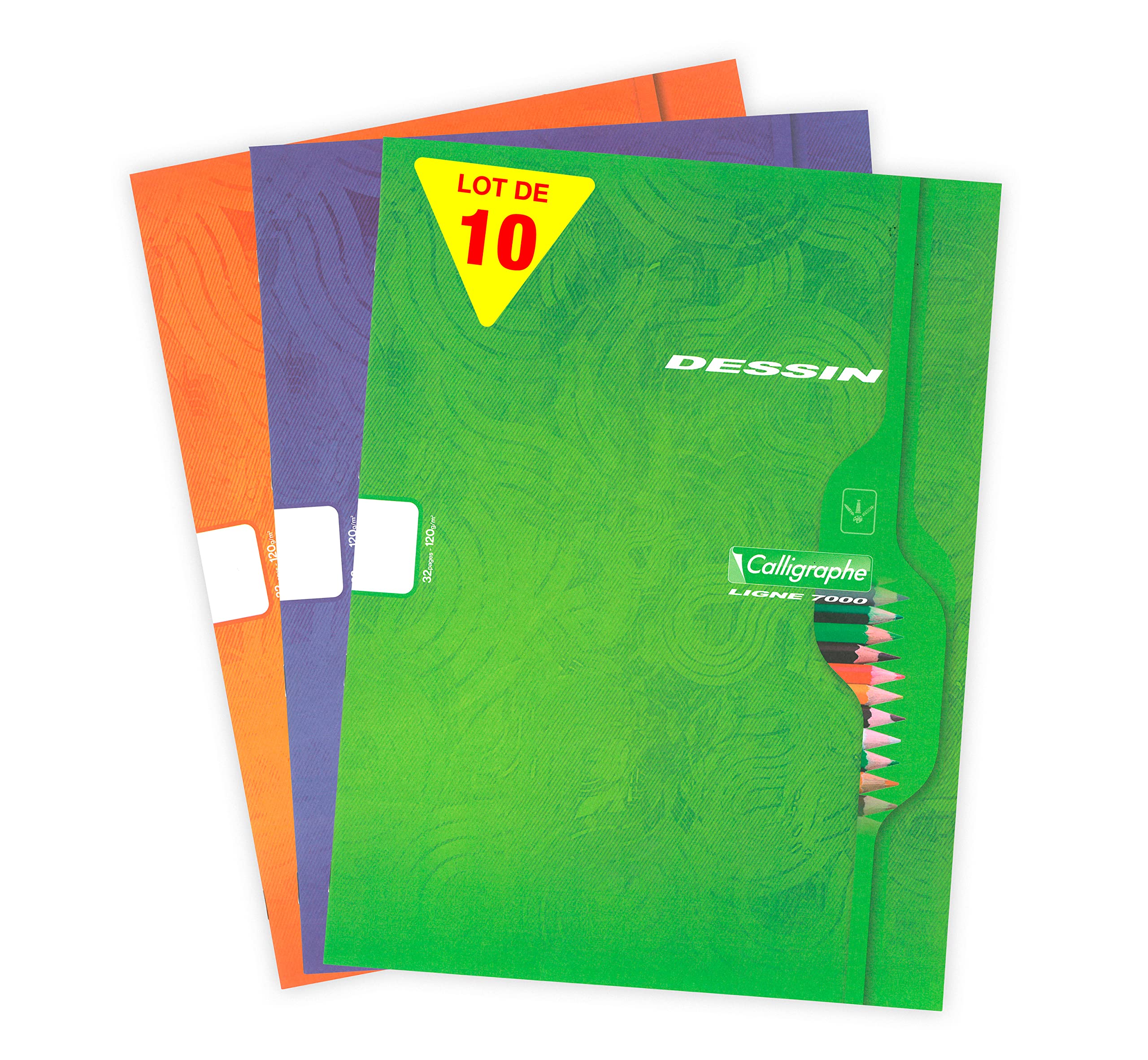 calligraphe-7554c-cahier-dessin-24x32-48-pages-unies-120g image 8