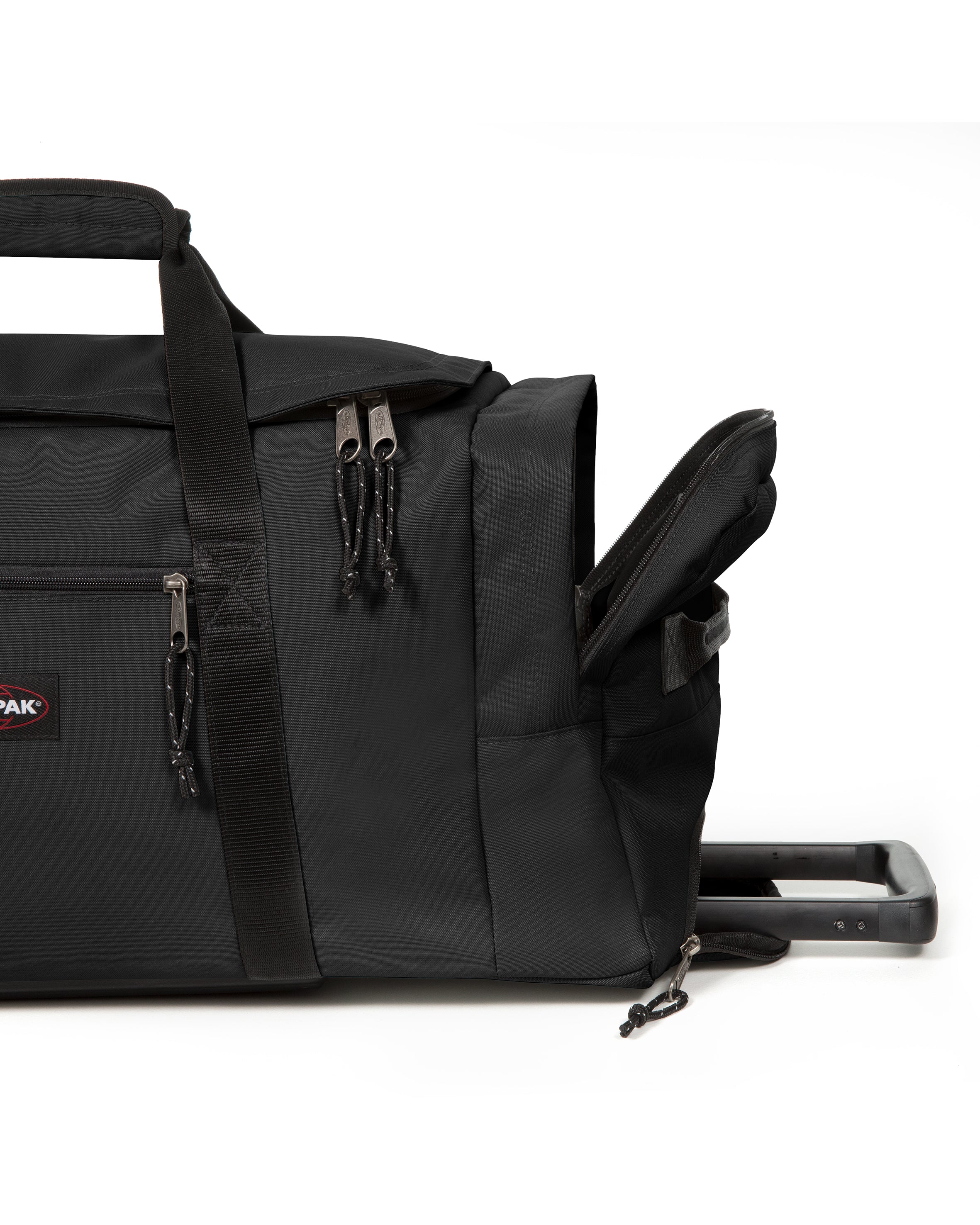 eastpak-leatherface-l-valise-black-souple-roulettes image 4