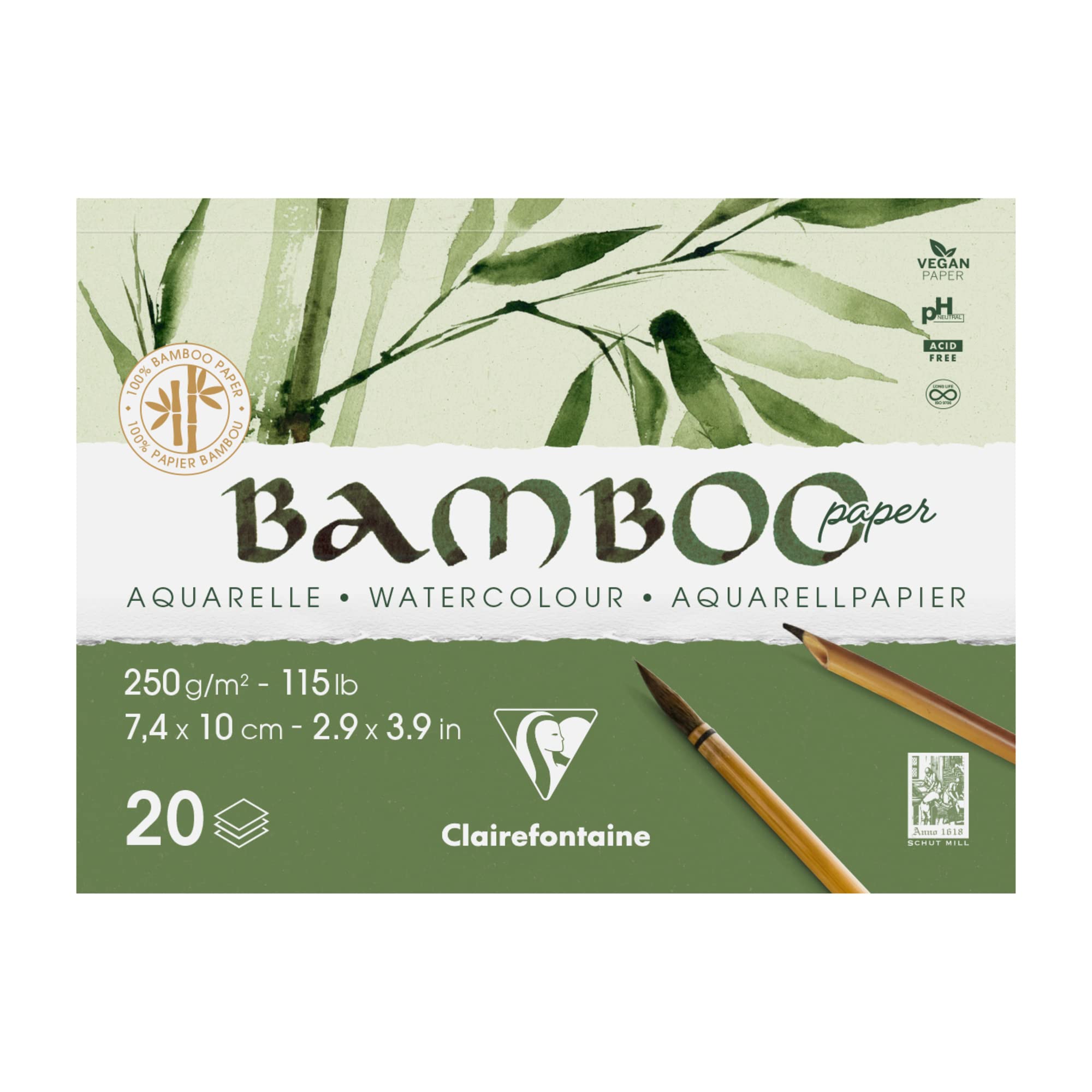 clairefontaine-painton-975919c-bloc-aquarelle-a4-bambou-250g image 6